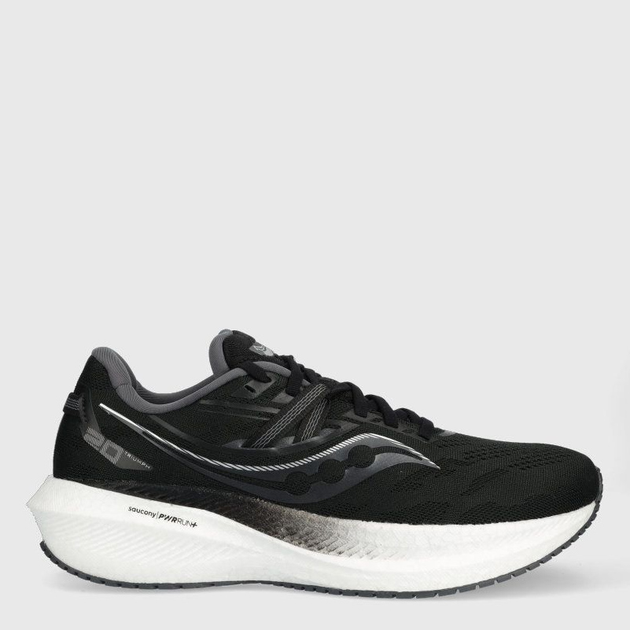 Buty do biegania męskie z amortyzacją Saucony Triumph 20 S20759-10 42 (8.5US) 26.5 cm Czarny/Biały (195018087188) - obraz 1