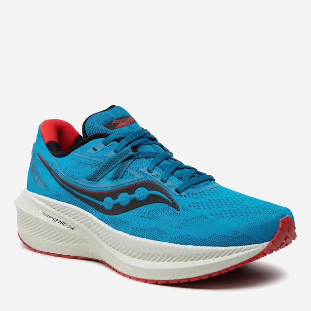 Buty do biegania męskie z amortyzacją Saucony Triumph 20 S20759-31 44 (10US) 28 cm Niebieski/Czerwony (195018088567) - obraz 2