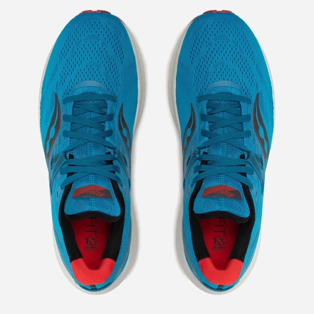 Buty do biegania męskie Saucony Triumph 20 S20759-31 44 (10US) 28 cm Niebieski/Czerwony (195018088567) - obraz 4