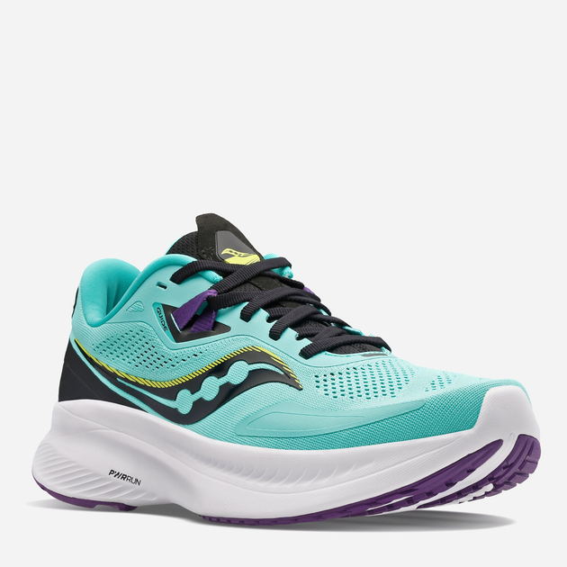 Buty do biegania po asfalcie damskie Saucony Guide 15 Turquoise S10684-26 38.5 (7.5 US) 24 cm Miętowe z czarnym (195017378140) - obraz 4