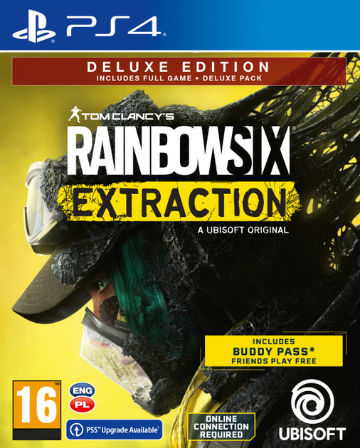 Гра PS4 Tom Clancy's Rainbow Six Extraction De Luxe Ed (Blu-ray) (3307216214847) - зображення 1