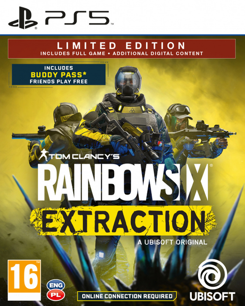 Gra PS5 Tom Clancy's Rainbow Six Extraction Limit. Ed. (Blu-ray) (3307216220480) - obraz 1