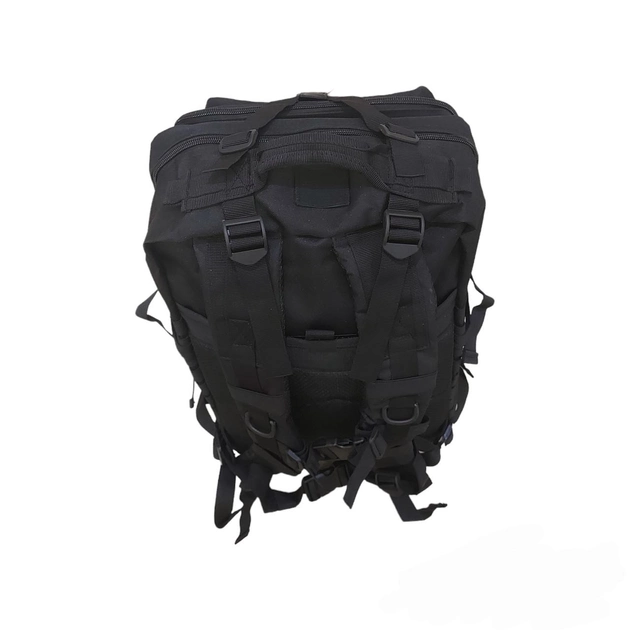 Армійський рюкзак 45 літрів чоловічий чорний тактичний солдатський - зображення 2