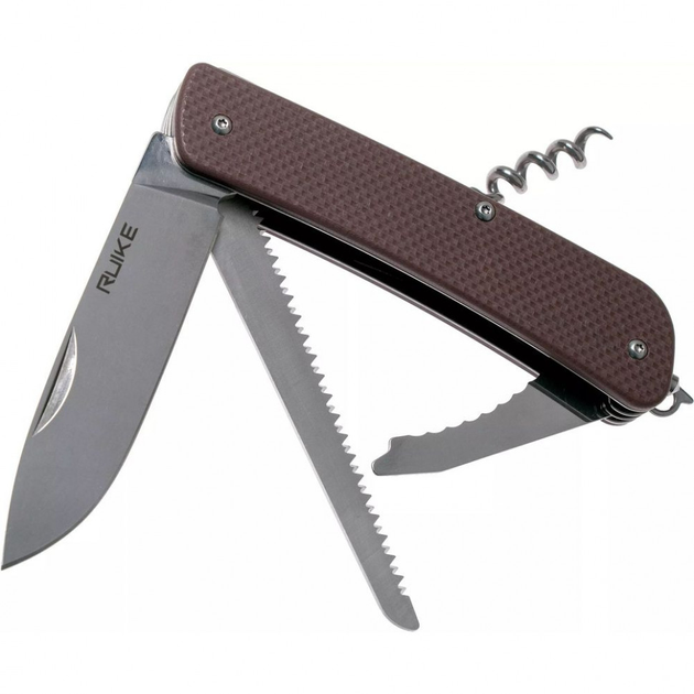Многофункциональный нож Ruike Criterion Collection L32 коричневый - изображение 1