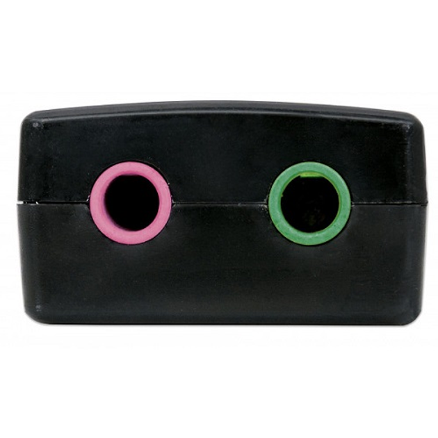 Звуковая плата USB 7.1 Manhattan 152341 3D Surround RTL Plug-and-Play Black - изображение 3