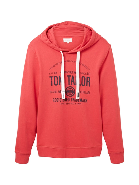 Худі Tom Tailor XL Червоний 1038605-31045 - Фото 5 Худі Tom Tailor XL Червоний 1038605-31045 - зображення 5