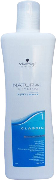 Рідина для хімічної завивки волосся Schwarzkopf Natural Styling Hydrowave №1 Classic 1000 ml (4045787131116) - зображення 1