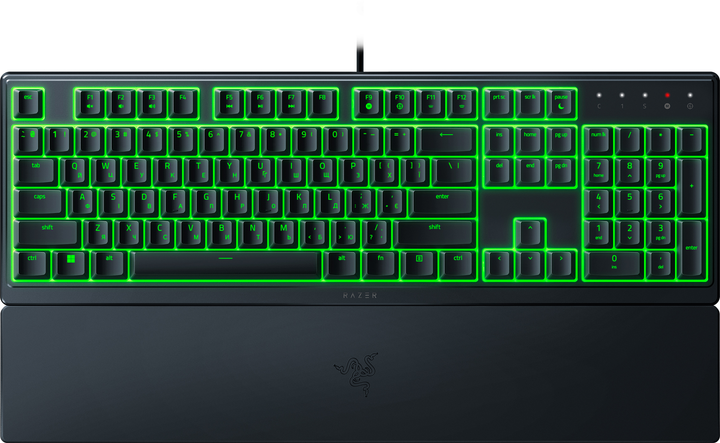 Razer Ornata V3 X Full-Size Wired Membrane Gaming Keyboard for PC, Chroma  RGB, Wrist Rest, Black 