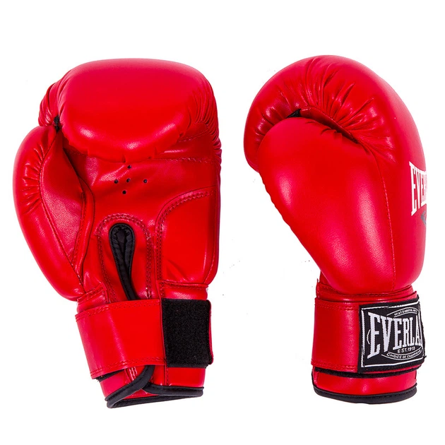 Боксерские перчатки спарринговые Everlast искусственная кожа 10 oz красные EVDX380-10R - зображення 3