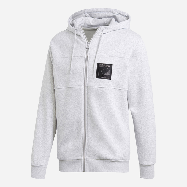 Толстовка на блискавці чоловіча Adidas Sprt Icon Fzh GD5820 M Сіра (4061612020974) - зображення 5
