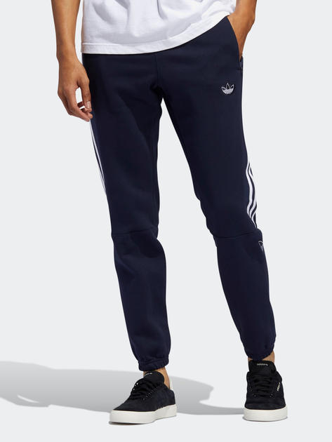 Спортивні штани чоловічі adidas Outline Sp Flc EJ8792 L Темно-сині (4061619490268) - зображення 1