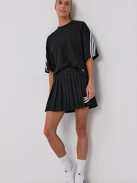 T-shirt Adidas W Fi 3S Tee GU9692 XS Czarny (4064047412567) - obraz 4