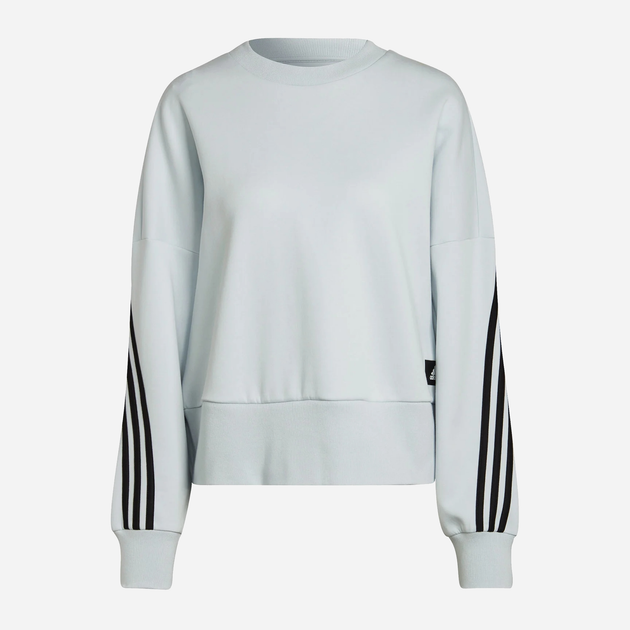 Світшот жіночий Adidas W Fi 3S Crew HH9109 S Синій (4065417114333) - зображення 5