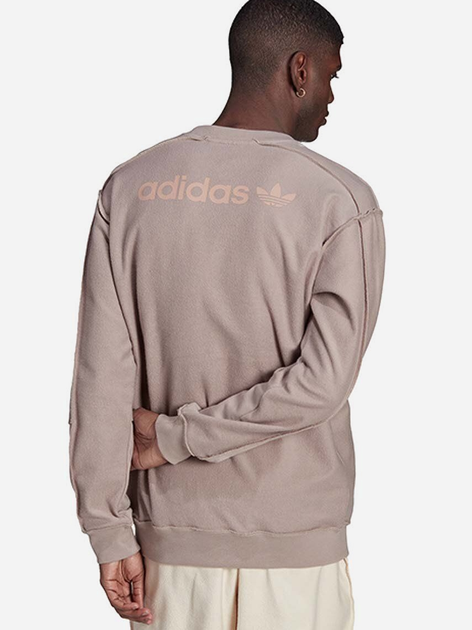 Світшот чоловічий Adidas Loopback Crew HP0436 M Рожевий (4065426457940) - зображення 2