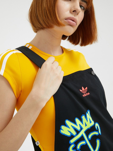Комбінезон жіночий adidas Loveuni Overall HC3090 M Чорний (4065431464407) - зображення 3