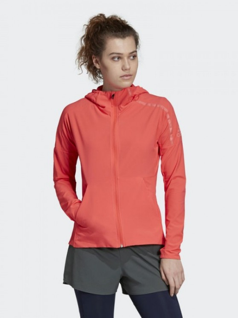 Спортивна кофта жіноча adidas Z.N.E. Jacket W DU2638 S Червона (4059812365278) - зображення 1