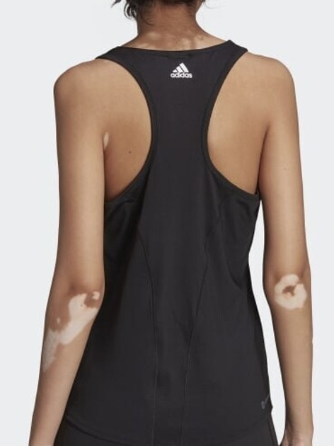 Спортивна майка жіноча Adidas Wtr Nec.Tank HD9616 L Чорна (4065423615619) - зображення 2