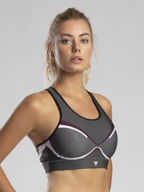 Top sportowy damski TREC WEAR TRECGIRL 13 OPTI XS Szary (5902114035655) - obraz 1