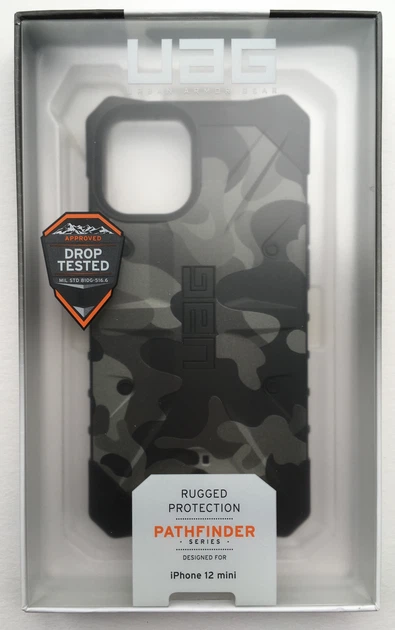 Чехол милитари противоударный UAG Pathfinder SE (Original) 112347114061для Iphone 12 Mini (5.4") Midnight Camo - зображення 2