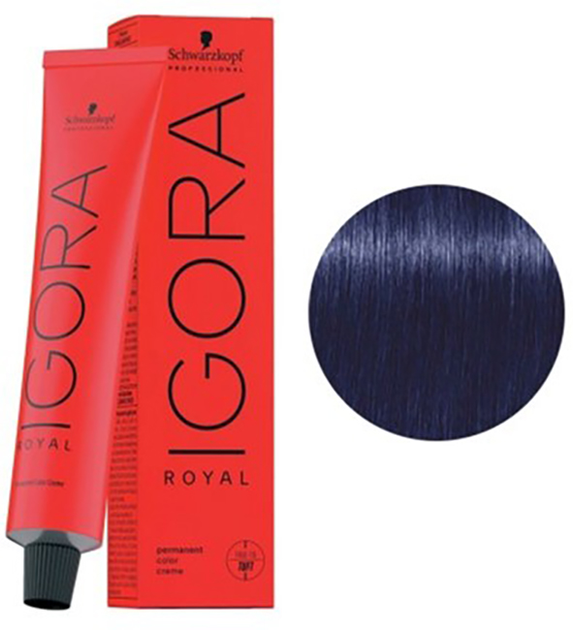 Фарба для волосся Schwarzkopf Igora Royal 0-22 60ml (4045787198898) - зображення 1