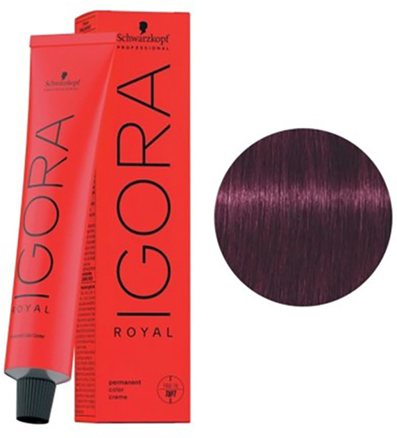 Фарба для волосся Schwarzkopf Igora Royal 6-99 60ml (4045787200065) - зображення 1