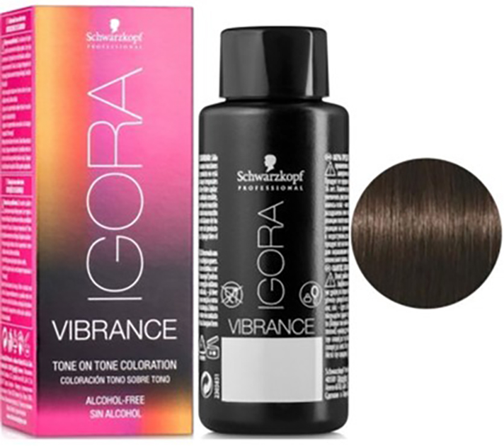 Фарба для волосся Schwarzkopf Igora Vibrance 3-65 Темно-коричневе золото 60ml (7702045560688) - зображення 1