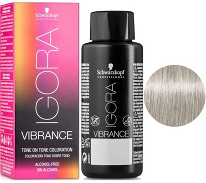 Фарба для волосся Schwarzkopf Igora Vibrance 9.5-1 Попелястий відтінок 60ml (7702045560169) - зображення 1