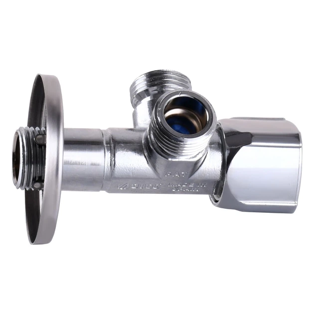 Кран шаровой угловой двойной ARCO 1/2″х 3/4″х3/4″ A80TWIN CQ4107 - изображение 2