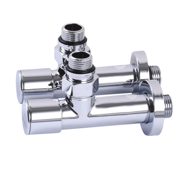 Кран вентильный угловой с американкой SOLOMON LUX 1/2″ CHROM 7777 (2шт.КОМПЛЕКТ) - изображение 5