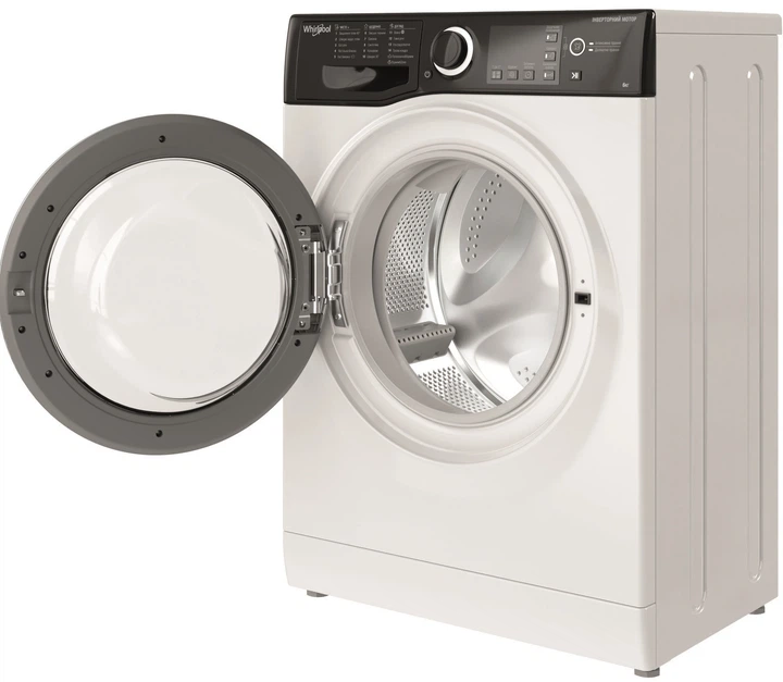 Пральна машина Whirlpool WRBSB 6228 B UA (інвертор) - Фото 4 Пральна машина Whirlpool WRBSB 6228 B UA (інвертор) - изображение 4