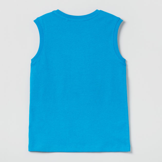 T-shirt dziecięcy OVS Tank Blue Jewel 1803436 122 cm Jasnoniebieska (8056781099797) - obraz 2