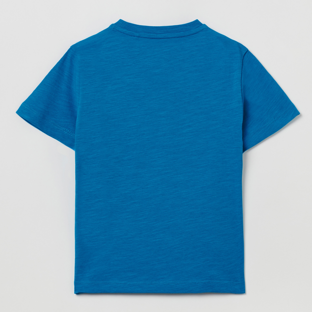 Футболка дитяча OVS T-Shirt S/S Caribbean Se 1799676 110 см Blue (8056781060735) - зображення 2