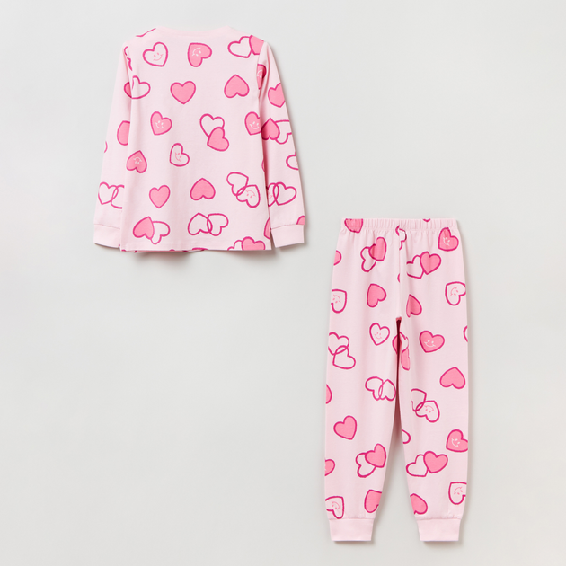 Piżama (Longsleeve + spodnie) dziecięca OVS Piżama Sp 3/ Bajka 1821578 140 cm Różowa (8056781581285) - obraz 2