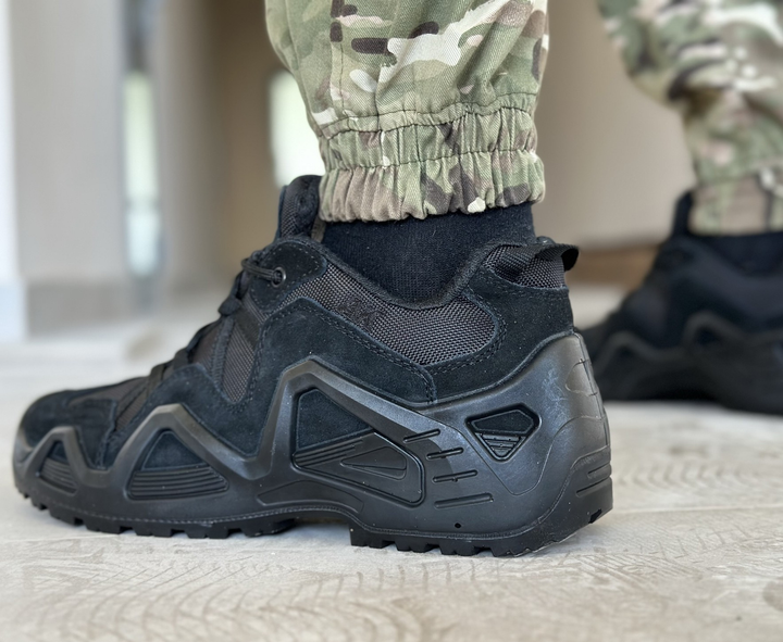 Тактичні чоловічі кросівки AK демісезонні військові кросівки waterproof армійські чорні 42 розмір - зображення 2
