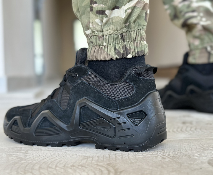 Тактичні чоловічі кросівки AK демісезонні військові кросівки waterproof армійські чорні 43 розмір - зображення 2