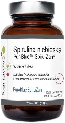 Kenay Spirulina Niebieska 120 tabletek oczyszczanie (5900672153644) - obraz 1