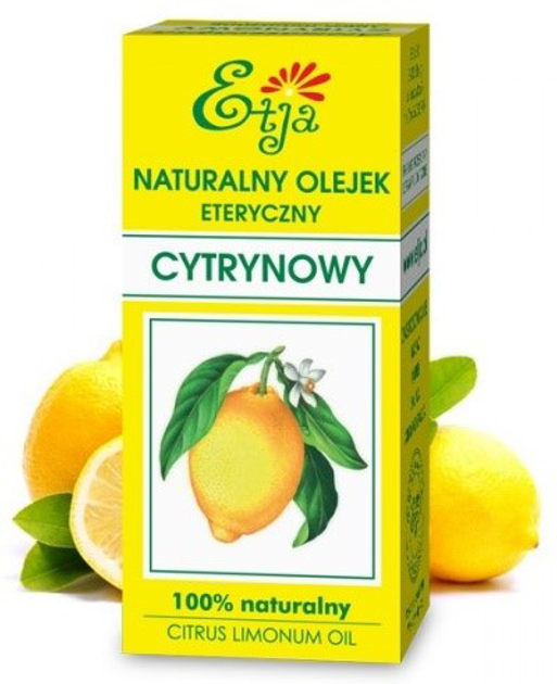 Eteryczny olejek Etja Cytrynowa 10 ml dla odporności (5908310446073) - obraz 1