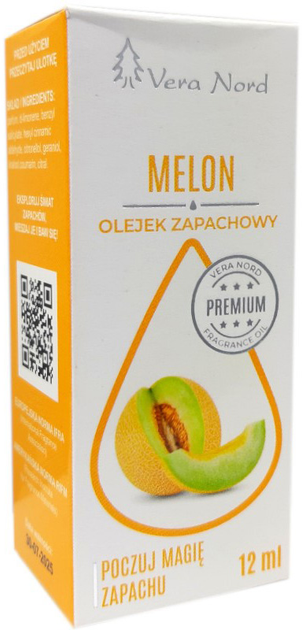Eteryczny olejek Vera Nord Melon zielony 12 ml (5906948848018) - obraz 1