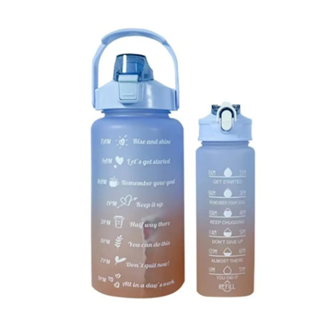 Бутылки для воды 3 в 1 Bottle Синие – фото, отзывы, характеристики в ...