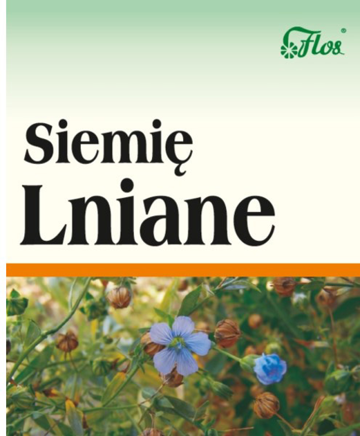 Flos Siemię Lniane 250 g Wspiera Układ Pokarmowy (5905279799189) - obraz 1