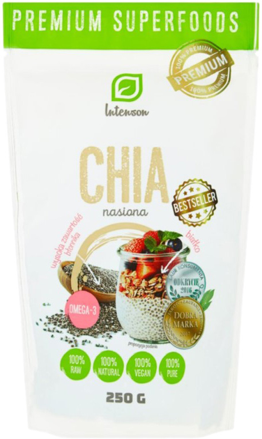 Intenson Nasiona Chia 250 G (5903240278305) - obraz 1