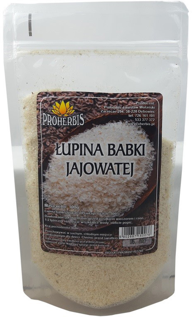 Proherbis Łupina Babki Jajowatej 100 g (5902687150076) - obraz 1