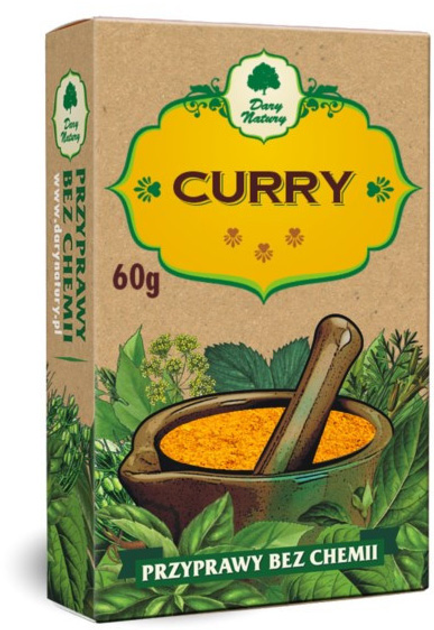 Dary Natury Curry 60 g Działa Przeciwzapalnie (5902741001412) - obraz 1