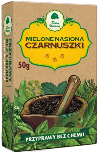 Dary Natury Czarnuszka Mielona 50 g (5902741008985) - obraz 1