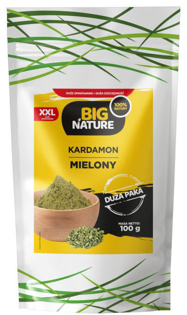 Big Nature Kardamon Mielony 100 g (5903351623919) - obraz 1