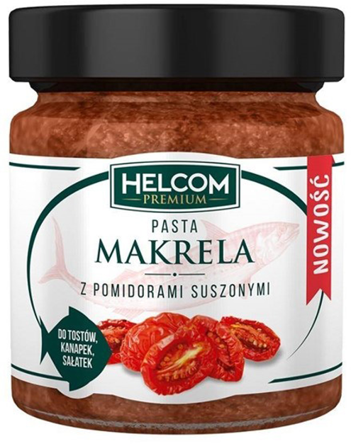 Helcom Pasta Makrela z pomidorami suszonymi 180 g (5902166738658) - obraz 1
