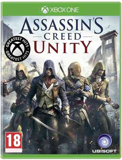 Gra Xbox One Assassin's Creed: Unity (Greatest Hits) (Blu-ray) (3307215937693) - obraz 1