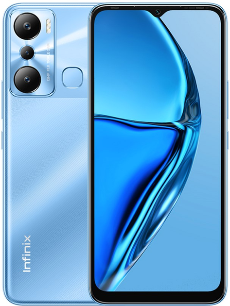 Smartfon Infinix HOT 20i (X665E Niebieski) 4/64GB Luna Blue (4895180787669) - obraz 1