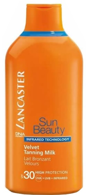 Mleczko do opalania Lancaster Sun Spf 30 Beauty Velvet Tanning Milk 400 ml (3607343192002) - obraz 1