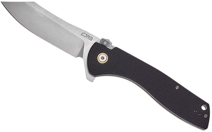 Нож CJRB Knives Kicker SW D2 G10 Black (27980284) - изображение 1